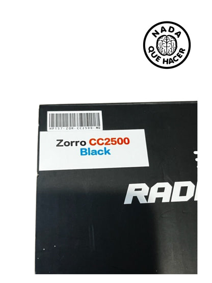 Control de RC ZORRO CC2500 Negro,  USADO EN DRONEPEDIA