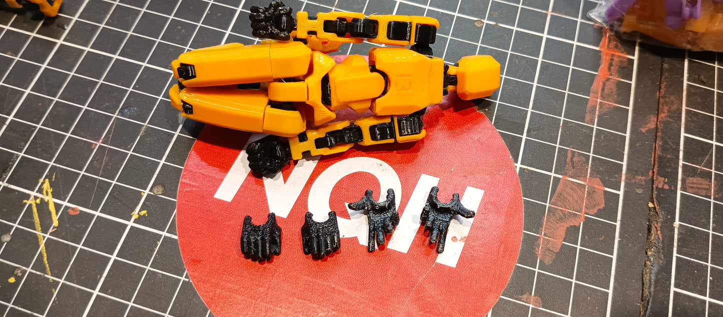 Dummy 13 tamaño original 15cm impreso en PETG ARMADO EN EL ESTUDIO DE NQH