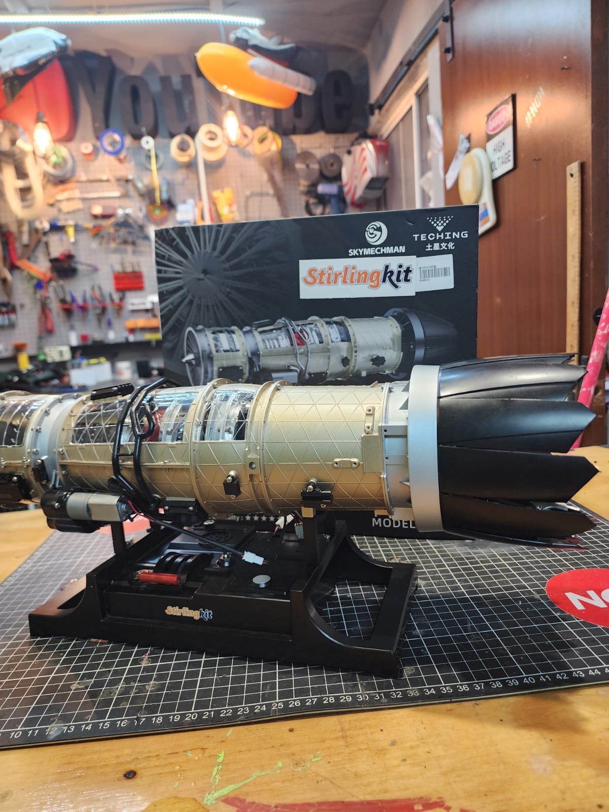 Teching Military Fighter Jet Engine DM135, USADO EN DRONEPEDIA