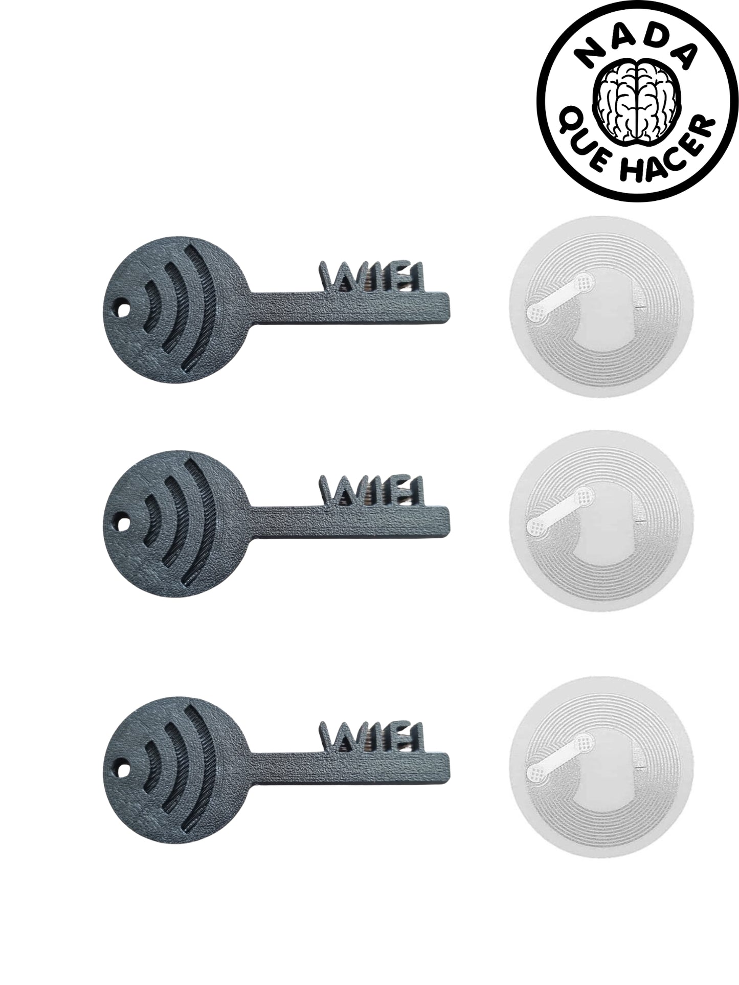 Llave impresa en 3d WIFI NFC ¡Envío gratis!